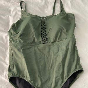 Beach Betty Olive One Piece